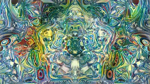 Looping pentagon form flow Stock Footage 66385541