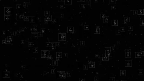 Looping Periodic Elements intro.PNG Alpha. Video stock 131338207