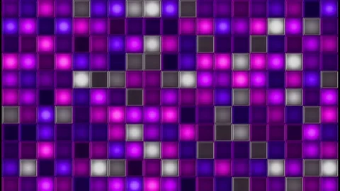 Looping Purple party wall lights Stock Footage 146324154