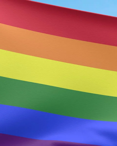 Looping rainbow flag Stock Footage 288521319