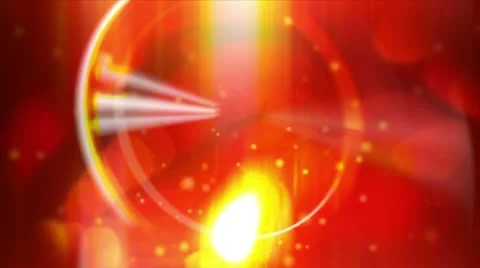 LOOPING Red firery  Vídeo Stock 10384778