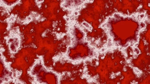 Looping red peeling surface animation Stock Footage 240320827