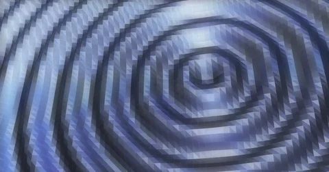 Looping reflective 3D ripples - 4K - MediumRes - Facet Video stock 74476382