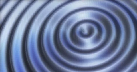 Looping reflective 3D ripples - 4K - MediumRes - Smooth Video stock 74476383