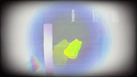 Looping Retro Abstract Visual for Storytelling Stock Footage 305286581