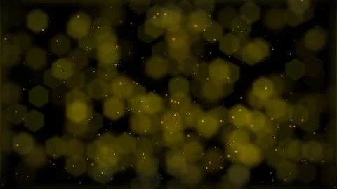 Looping Seamless Gold Particle Background Stock Footage 71133196