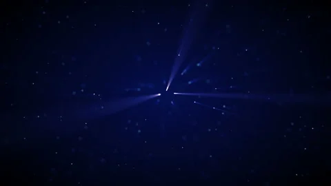 Looping shining stars falling. Video stock 137968221