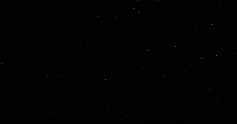Looping Snow - Flurry 11, black background Stock Footage 65313532
