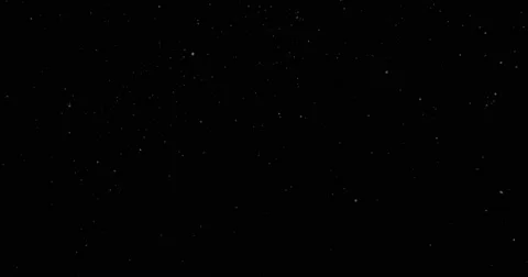 Looping Snow - Flurry 13, black background Stock Footage 65313559
