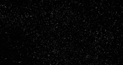 Looping Snow - Storm - Heavy, black background Stock Footage 65314074