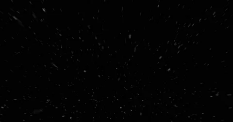 Looping Snow - Windy 7 - Away From Camera Stock Footage
