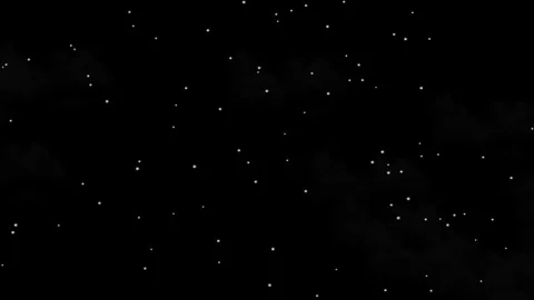Looping Snowfall on Black Background Winter Video Overlay Stock Footage 337397763