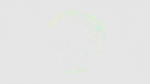 Looping Spinning Earth Globe Animation Made Of tiny Particles Video stock 138451529