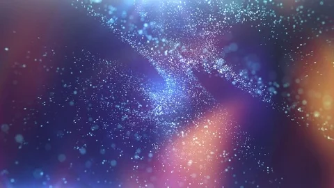 Looping spiral particles, with light effects. 30 seconds long. Stock Footage 77704300