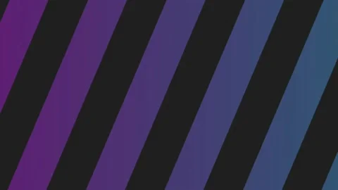 Looping Striped Blue &amp; Purple Gradient Background Stock Footage 138328195