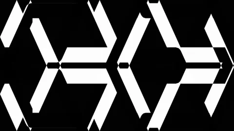 Looping Tile Opto A01 Video stock 79372494