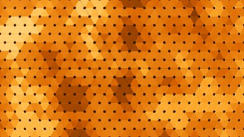 Looping Triangular Polygonal Abstract Pattern Animation Stock Footage 87979129