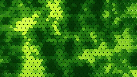Looping Triangular Polygonal Abstract Pattern Animation Stock Footage 87979247