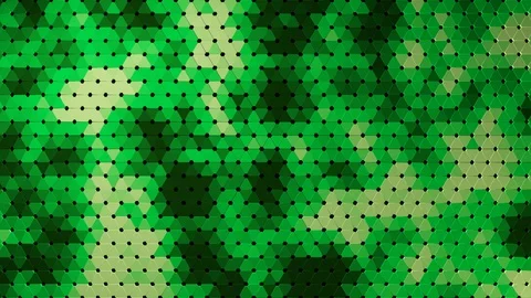 Looping Triangular Polygonal Abstract Pattern Animation Stock Footage 87979266