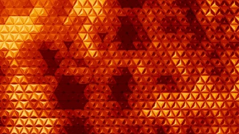 Looping Triangular Polygonal Abstract Pattern Animation Stock Footage 87980091