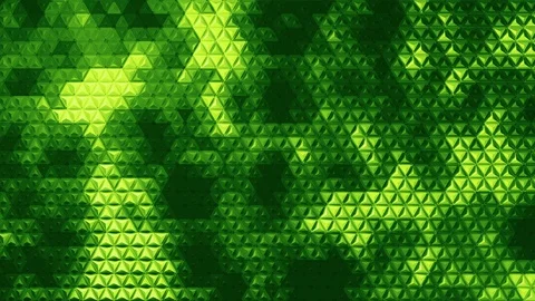 Looping Triangular Polygonal Abstract Pattern Animation Stock Footage 87980093