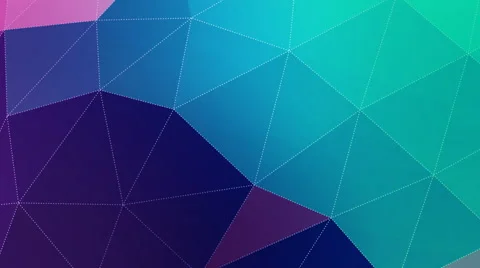 Looping triangular shapes Stock Footage 48197047