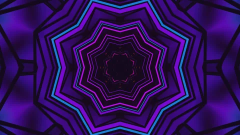 Looping tunnel video background effect with vibrant colors for creative dis.. Stock Footage 317175465