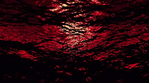 Looping Underwater Animation with Bubbles - 4K Resolution Ultra HD Stock Footage 41711912