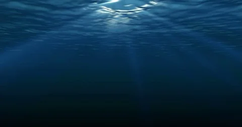 Looping underwater background, 4K Stock Footage