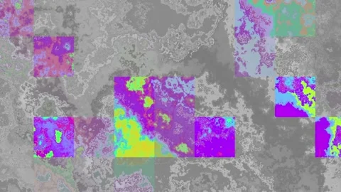 Looping video interference footage. Imitation of a Datamoshing video. Stock Footage 142078602