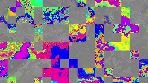Looping video interference footage. Imitation of a Datamoshing video. Stock Footage 142531190