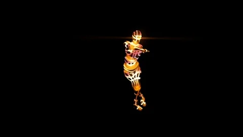 Looping Video Of Orange Robot Sideways Dancing 스톡 동영상 116722783
