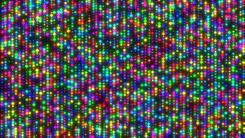 Looping Video Of A Wall Made Of Small Colorful Pieces Moving Vertically Stock Footage 116666521
