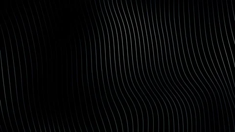 Looping wave lines pattern animation background Stock Footage 338409237