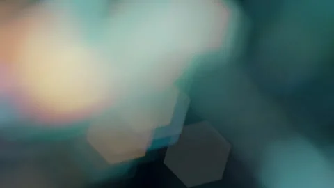 Looping Waves of Glowing Particles and Glowing Light Textures - Big Bokeh Stock Footage 314905663