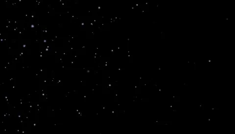 Looping white glowing particles and dust Stock Footage 345659992