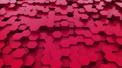 Looping zoom in hexagon background. Vídeos de archivo 103531779