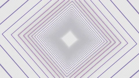 Looping zoom in through 90s  shining squares. Stock Footage 145125316
