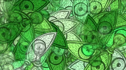 LoopNeo VJ Loops HD 1920X1080 - Textures - Cronomode 051 库存影片 22188226