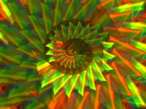 LoopNeo VJ Loops SD 640X480 Spiral color Flash 库存影片 22153838