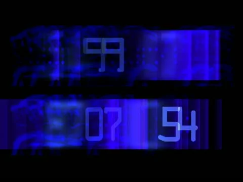 LoopNeo VJ Loops SD 640X480 - Interfront - Numbers Strobe 库存影片 22157669