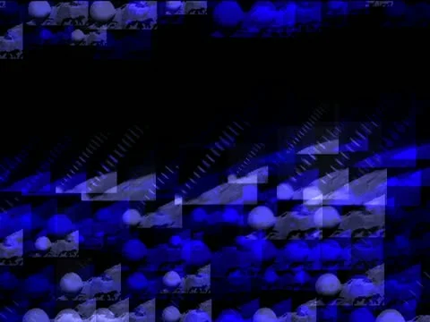 LoopNeo VJ Loops SD 640X480 - Interfront - Faces Particles Squares 库存影片 22157745