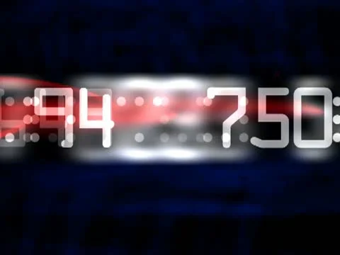 LoopNeo VJ Loops SD 640X480 - Interfront Strobe Numbers Vidéo 22169617