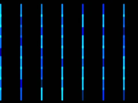 LoopNeo VJ Loops SD 640X480 - Interfront Line Particles 库存影片 22169809