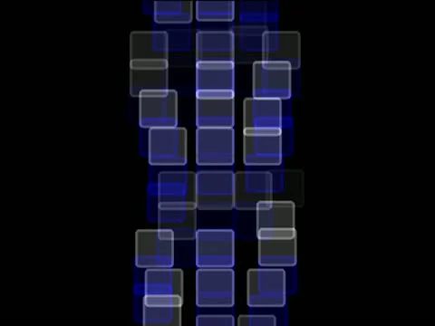 LoopNeo VJ Loops SD 640X480 - Interfront Control Pannel Blue 库存影片 22169867