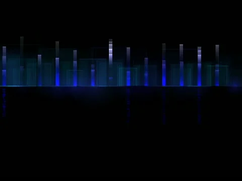 LoopNeo VJ Loops SD 640X480 - Textures - Interfront equalizer Stockbeeldmateriaal 22170290