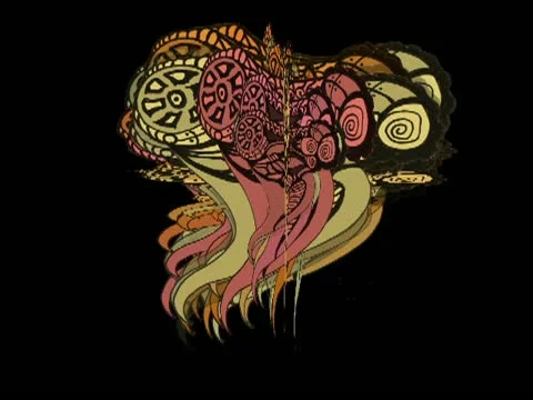 LoopNeo VJ Loops SD 640X480 - Textures - Drawing 001 库存影片 22178369