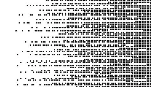 Loose data pixel art background Stock Illustration