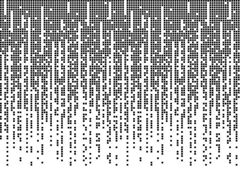 Loose data pixel art background Stock Illustration