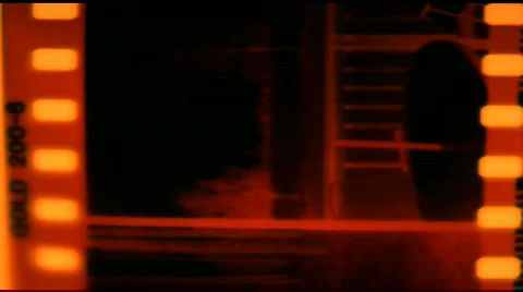 Loose Film Clutter Loop Stock Footage 728387